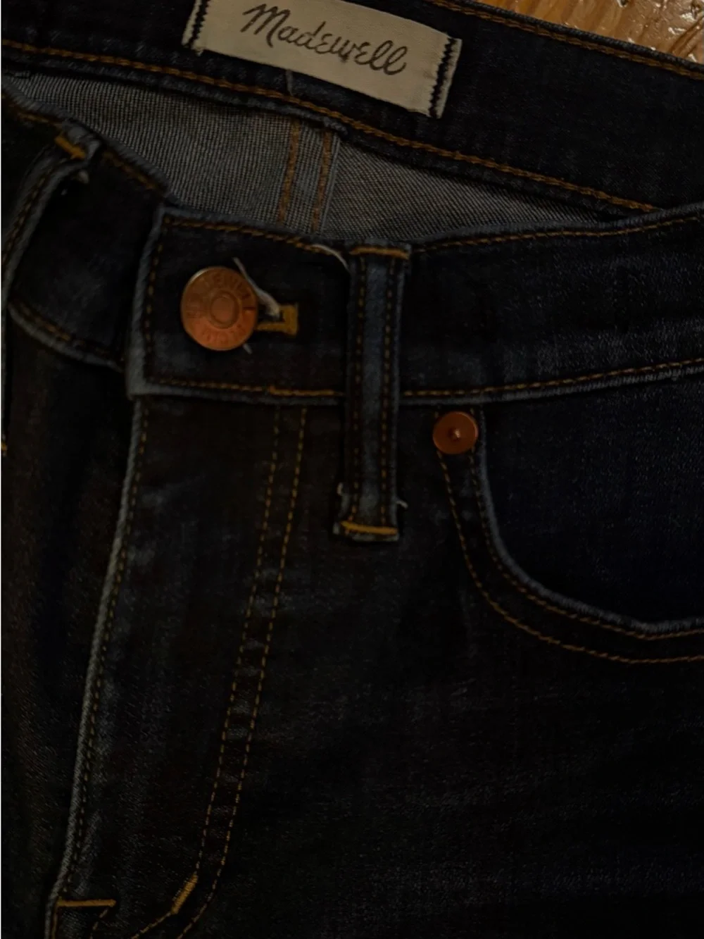 Madewell 9 High Inch Rise Indigo Skinny Jeans - Picture 4 of 6